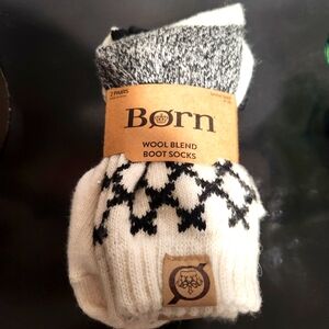 Women's 9-11 Size Boot Socks Wool Blend Socks